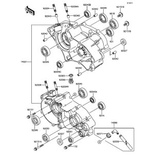Kawasaki JTL i 92049-1188 V[(IC)ASD20407GS