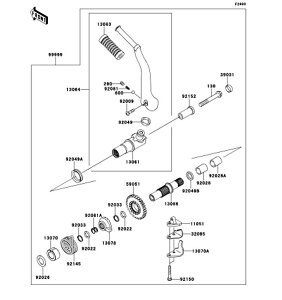 Kawasaki �J���T�L �������i 13070-1335 �K�C�h