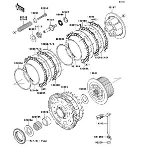 Kawasaki �J���T�L �������i 92144-1881 �X�v�����O�A�N���b�` �I�y���[�e�B���O��(OPTION)