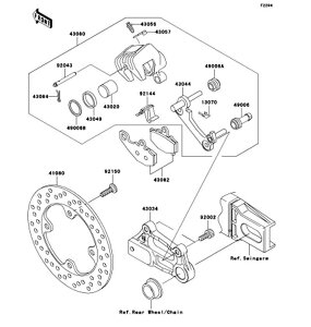 Kawasaki JTL i 43034-1159 z_(u[L)A Lp