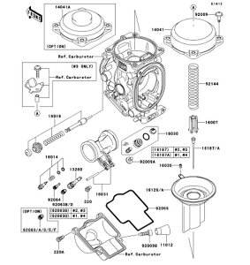 Kawasaki �J���T�L �������i 92009-1550 �X�N�����[�A4X8