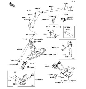 Kawasaki �J���T�L �������i 56042-0001 �Z�b�`���N�U�C�ATB1530C��(OPTION)
