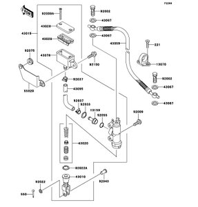 Kawasaki �J���T�L �������i 13070-1322 �K�C�h�A�z�[�X
