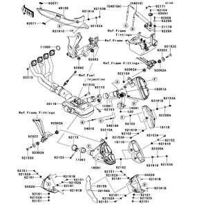 Kawasaki �J���T�L �������i 39156-0728 �p�b�h