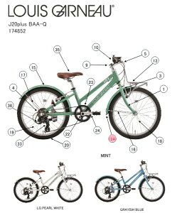 asahi (�A�T�q) �y4560285284930�z 174868000 LOUIS GARNEAU(���C�K�m) J20Plus BAA-Q(MINT) �t�����g�t�F���_�[ (��C�p�[�c)