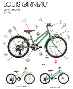 asahi (�A�T�q) �y4560285284978�z 174870000 LOUIS GARNEAU(���C�K�m) J20Plus BAA-Q �t�����g�h�����P�X�e�[ (��C�p�[�c)