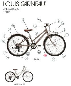 asahi (�A�T�q) �y4560285285098�z 174882000 LOUIS GARNEAU(���C�K�m) J24Plus BAA-Q(TAUPE) �t�����g�t�F���_�[ (��C�p�[�c)
