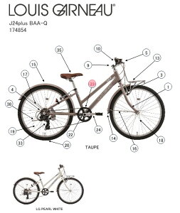 asahi (�A�T�q) �y4560285285258�z 174898000 LOUIS GARNEAU(���C�K�m) J24Plus BAA-Q L�N�����N (��C�p�[�c)