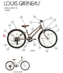 asahi (�A�T�q) �y4560285285319�z 174904000 LOUIS GARNEAU(���C�K�m) J24Plus BAA-Q �X�^���h (��C�p�[�c)
