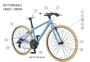 asahi (�A�T�q) �y4582590953363�z 151686000 LOUIS GARNEAU(���C�K�m) SETTER8.0 470-AL (BISQUIT) �t�����g�t�H�[�N (��C�p�[�c)