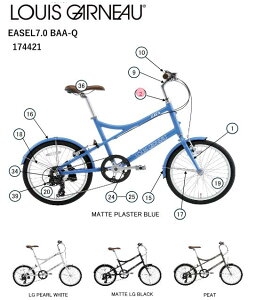 asahi (�A�T�q) �y4560285283162�z 174432000 LOUIS GARNEAU(���C�K�m) EASEL7.0BAA-Q�w�b�h�p�[�c (��C�p�[�c)