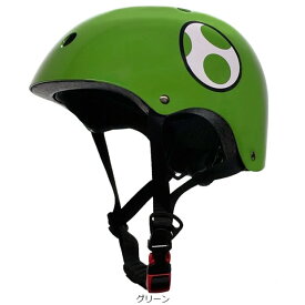 asahi (アサヒ) 【4560285305307】 179921000 マリオカートキッズヘルメットS-R グリーン 頭周：49-53cm（幼稚園 年中〜小学生 低学年くらい）ヨッシーの卵