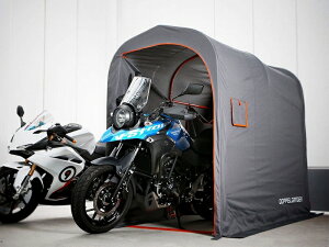 【送料無料】【メーカー直送】【ドッペルギャンガー】 【4589946145144】バイクガレージ2150スリム (交換用カバー)【2150スリム専用交換カバー】 DCC539RR-GY【2150スリム専用交換カバー】