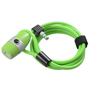 【送料無料】【CYCLE PRO】 【4965685362637】CP-LK187 タ゛フ゛ルルーフ゜ロック GNグリーン 8mmX180cm 【 カギ】