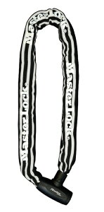 【Master Lock】 【71649291715】マスターロック シリンタ゛ー式リフレクトチェーンロック 8394 BK