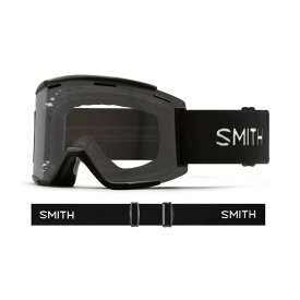 【SMITH(スミス)】 【716736090405】 Squad XL MTB Black ( Clear ) ブラック クリアレンズ 自転車用ゴーグル 大きいサイズ 大人用 マウンテンバイクゴーグル ロードバイク サイクリング 010210206