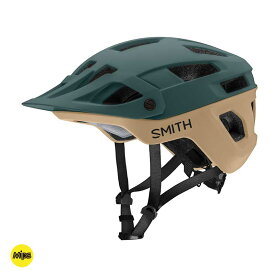 【SMITH(スミス)】 【716736336077】 Engage Matte Spruce / Safari Mサイズ 大人用 自転車用ヘルメット レース用 MTB マウンテンバイク 011039032