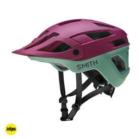 【SMITH(スミス)】 【716736446608】 Engage Matte Merlot / Aloe Sサイズ 大人用 自転車用ヘルメット レース用 MTB マウンテンバイク 011039051