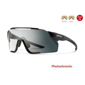 【SMITH(スミス)】 【716736167602】 Attack MAG(TM) MTB Black 自転車用 調光サングラス Photochromic Clear to Gray 調光レンズ / ChromaPop Low Light Amber レンズ 2枚標準装備 大人用 ロードバイク サイクリング マウンテンバイク 205000510