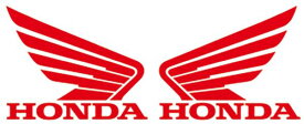 【定形外】【Honda (ホンダ)】 0SYWG-D9P-R11 　NEW ウイングデカール 11cm　パールレッド