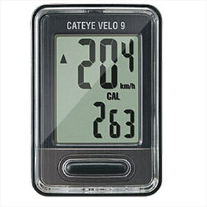 �yCATEYE�z �y4973291708459�z 70845 (�L���b�g�A�C) �T�C�N���R���s���[�^ CC-VL820 VELO9 �u���b�N