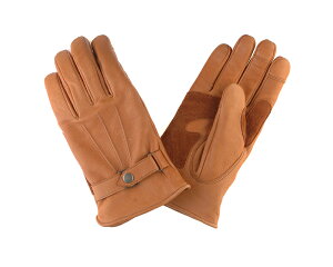 【DIN MARKET】 【4589975581432】レザーグローブ 手袋 バイクGMG Gauntlet STANDARD オールドゴールド Mサイズ