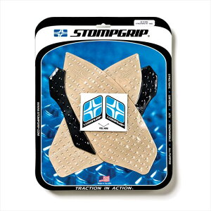 【ストンプグリップ】 【4548664918461】 STOMPGRIP トラクションパッドタンクキット クリア  HP4 13-14 /S1000RR 09-14 P054-9340