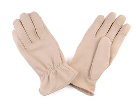 【DIN MARKET】 【4589975582361】GMG-08 DEER SKIN GLOVE レギュラー アイボリー Sサイズ