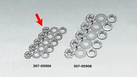 【KIJIMA(キジマ)】 【4934154167783】 307-05906 ナットSET ステンレスレス 6mm ナット ワッシャー スプリングワッシャー 5コSET