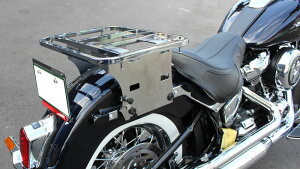 【KIJIMA(キジマ)】 【4934154882839】 HD-08290 ツーリングキャリア デタッチャブルマウント FXBB・FXLR・FLDE・FLSL 18Y- クロームメッキ