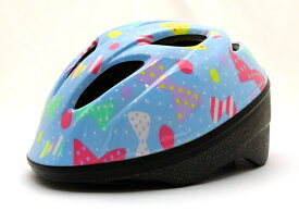 【サギサカ】 【4973291468278】KidsヘルメットSG オリジナル リボンブルー アジアン設計 約47-54cm 3-8歳 子供 幼児 サイズ調整