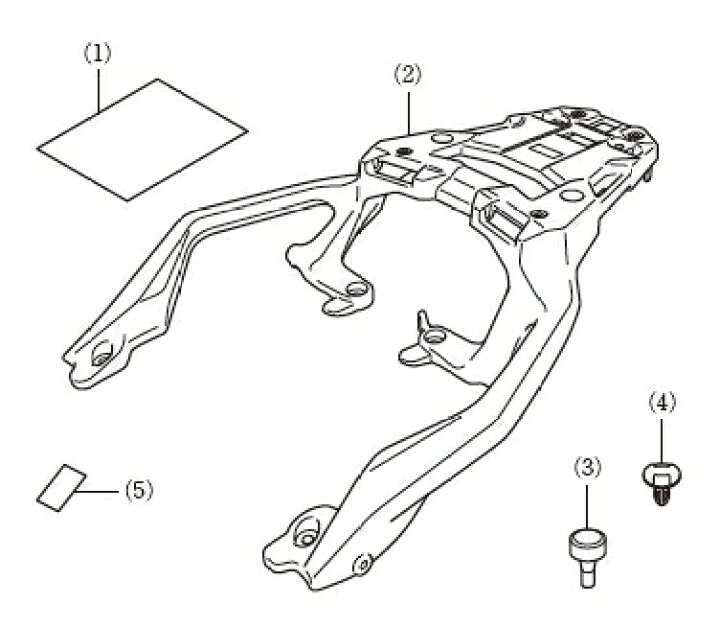 楽天市場】11月下旬入荷予定 【ホンダ(HONDA)】 08L74-MKT-D00ZC リア 
