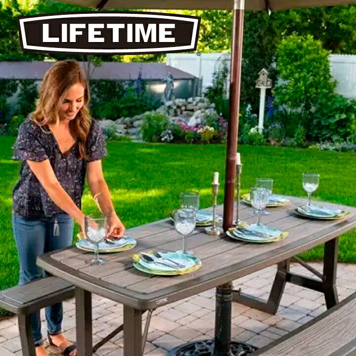 楽天市場】LIFETIME ライフタイム 6フィート折りたたみピクニック 