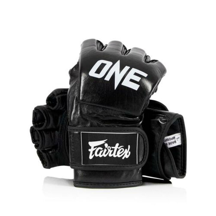 ONE x Fairtex Boxing Gloves (Black) – ONE.SHOP Japan | ONE ｜グローブ