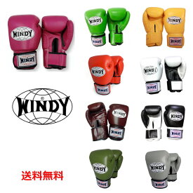 Windy ウィンディー ボクシンググローブ 6 8 10 12 14 16 オンス トレーニング 本革製 格闘技 ムエタイ
