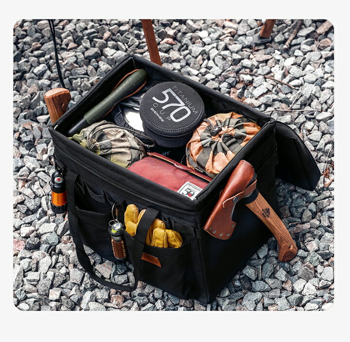 楽天市場】ソフトコンテナ 大容量 キャンプ収納ボックス コンテナ