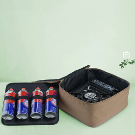 カセットコンロケース カセットボンベケース カセットコンロバッグ キャンプ小物収納袋 コンロケース ガスボンベ カセットストーブ ガスカートリッジ 収納バッグ アウトドア 多機能 防災グッズ アウトドアコンロ ケース ガス収納ケース キャンプ カセットコンロ 用具 収納