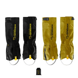 ＼SS価格＋P10/ ゲイター 登山 レッグカバー 防水 撥水 軽量 トレッキング 雨 砂よけ 泥除け 通気 アウトドア シューズカバー 高耐久性 雪 山 ゴルフ 防寒 通気性 ロング 収納袋 着脱 かっこいい かわいい スキー