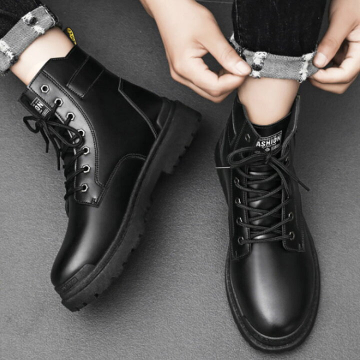 ｃｏｓｂｙ＞カジュアルワークブーツ - ベルーナ【公式】 CC-Los メンズ ハイキングブーツ カジュアル チャッカブーツ 防水 ワーク CC-Los メンズ ハイキングブーツ カジュアル チャッカブーツ 防水 ワークアンクルブーツ 男性用 サイズ8-14, ブラック,