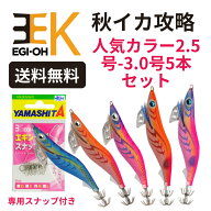 秋イカ厳選5本セット エギ王K 2.5号-3.0号S ムラムラチェリー カクテルオレンジ ブルーポーション 【5A】…