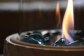 【楽天1位】熱くならない！バイオエタノール暖炉 SUAVIS(スアビス) 1/fゆらぎ 有害物質が出ない安心・安全でエコな暖房器具 卓上暖炉 テーブル リラクゼーション アルファ波 脳活性 リラックス効果 インテリア