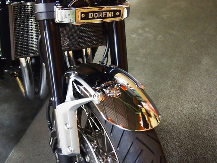楽天市場】ドレミコレクション メッキフロントフェンダー Z900RS/CAFE 