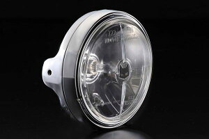 MARCHAL マーシャル 722/702 ランプフルキット クリアレンズ 汎用(180φ) メッキケース付 ヘッドライト