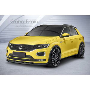 フォルクスワーゲン T-ROC Tロック Rライン 前期 フロント リップ スポイラー / フロント スプリッタ― バンパー アンダー ディフューザー スカート 402