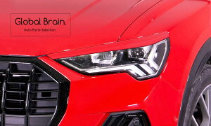 アウディ Q3 F3 ヘッドライトカバー アイライン アイブロウ/ スプリッター ディフューザー エアロ パーツ RDX Race design