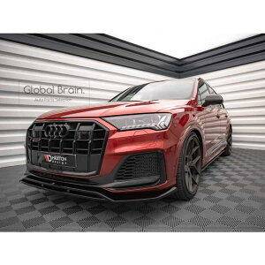 アウディ SQ7 Q7 Sライン 後期 サイド スカート ディフューザー/ audi スプリッター ディフューザー エアロ パーツ カスタム チューン