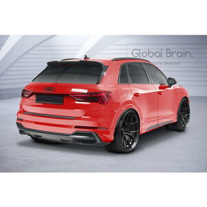 アウディ Q3 F3 Sライン リア ルーフ スポイラー / リア ウイング トリム エクステンション ディフューザー 930