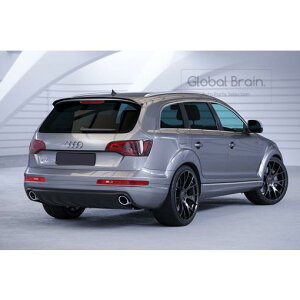 アウディ Q7 4L Sライン リア ルーフ スポイラー / リア ウイング トリム エクステンション ディフューザー 607