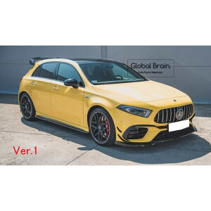 メルセデスベンツ Aクラス W177 A45 S AMG フロント リップ スポイラーver.1/ benz スプリッター ディフューザー エアロ パーツ カスタム チューン