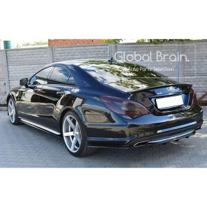 メルセデスベンツ CLS W218 C218 AMG リア サイド スプリッター スパッツ/ benz スプリッター ディフューザー エアロ パーツ カスタム チューン